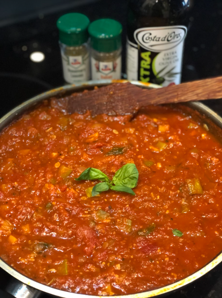 Mom’s Homemade Tomato Sauce – notre cuisine