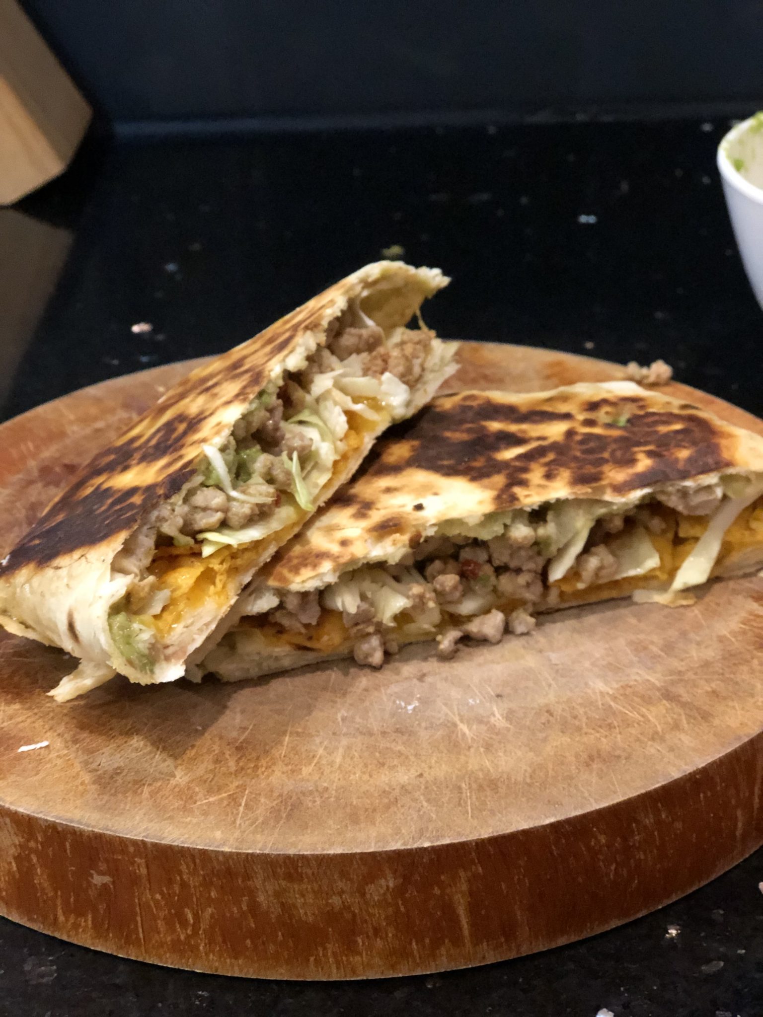 Taco Bell Dorito Crunchwrap notre cuisine